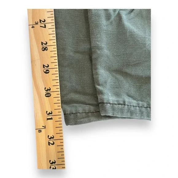 Carhartt Men's Original Dungaree Fit Carpenter Pants Size 38x34 Flame Resistant - Picture 4 of 8